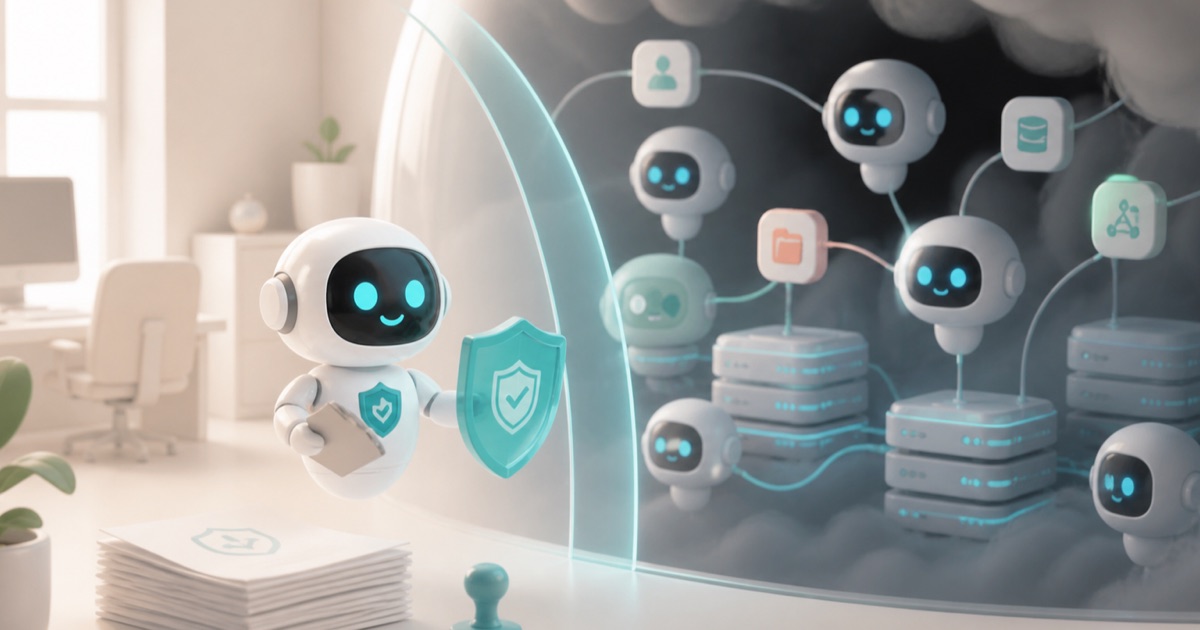 Anomity robot illustrating Why AI Agents and MCP Servers Are the New Shadow IT