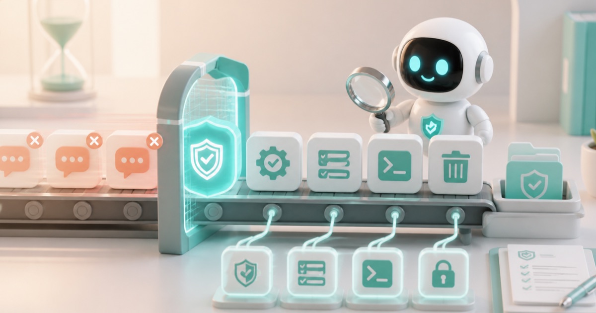 Anomity robot illustrating What Claude Code’s --dangerously-skip-permissions Really Skips (and What It Doesn’t)