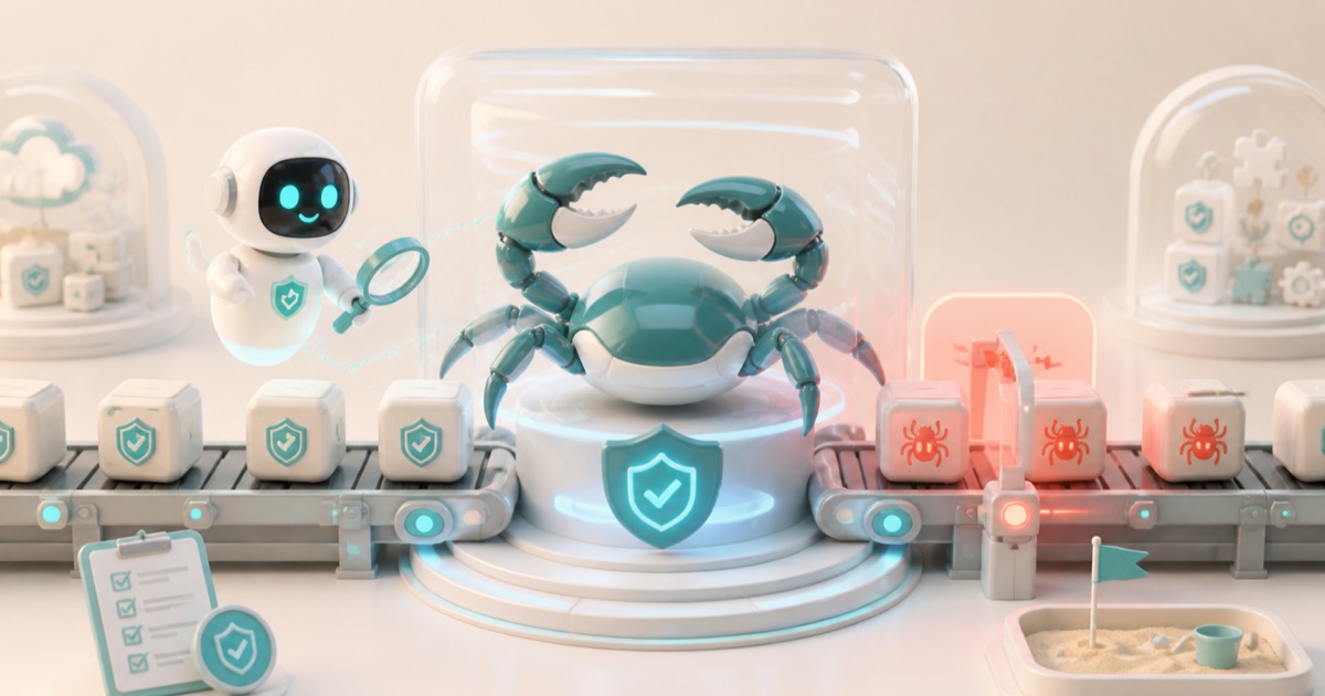 Anomity robot illustrating OpenClaw 2.0: What the Biggest Rewrite Yet Changes for Skill Supply-Chain Risk
